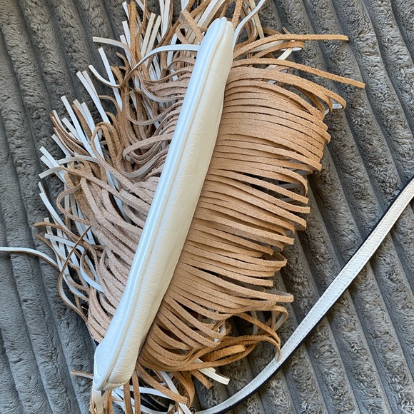 Rebecca Minkoff leather fringe purse - Picture 11 of 13